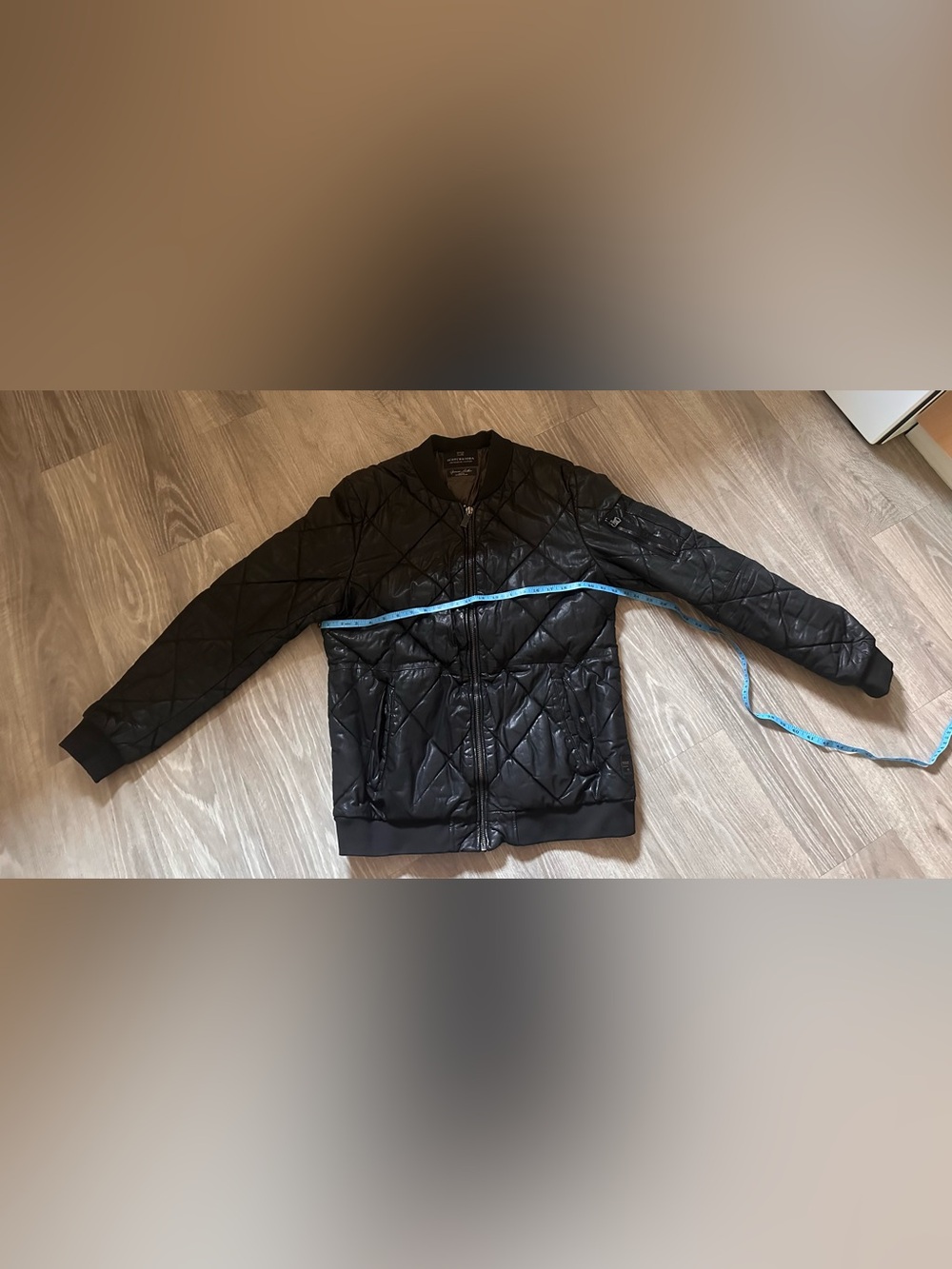 Scotch & Soda Black Quilted Bomber Jacket - Picture 12 of 12